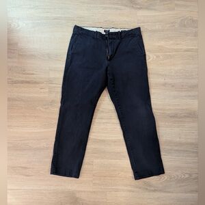 J. Crew Men's Navy Pants Flex Straight Leg Size W33 L30